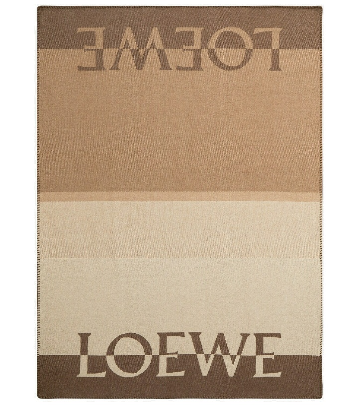 Photo: Loewe - Wool and cashmere blanket