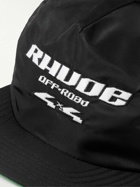 Rhude - Logo-Embroidered Nylon and Twill Baseball Cap