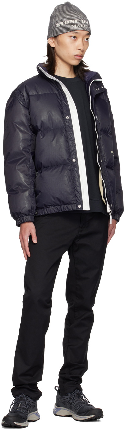 Stone Island Navy 'Marina' Down Puffer Jacket Stone Island Stone Island Navy 'Marina' Down Puffer Jacket Stone Island