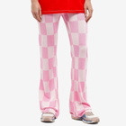 Stine Goya Women's Markus Checkerboard Knitted Trousers in Adonis