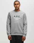 A.P.C. Sweat Apc Madame H Grey - Mens - Sweatshirts