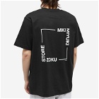 MKI Men's Square Logo T-Shirt in Black