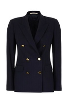Tagliatore Navy Blue Wool Blend Suit