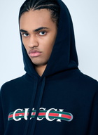 Gucci Logo Printed Hooded Sweatshirt
