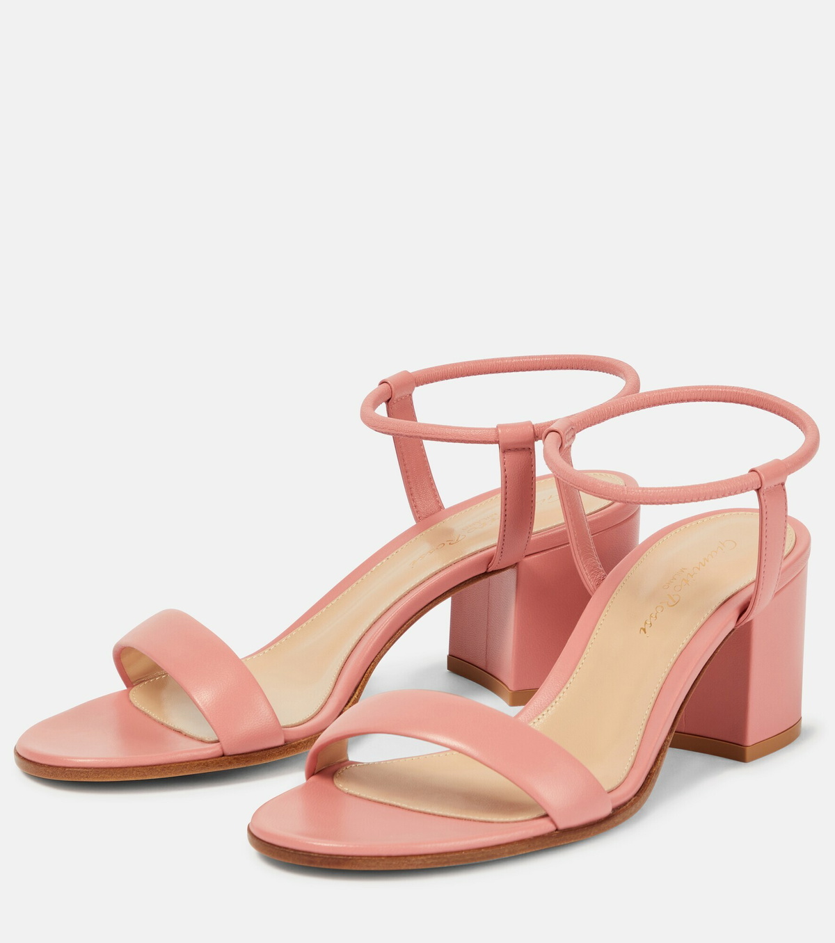 【Gianvito Rossi】ジャンヴィト・ロッシ / NADIA 60 サンダル Gianvito Rossi - Nadia 60 leather sandals Gianvito Rossi