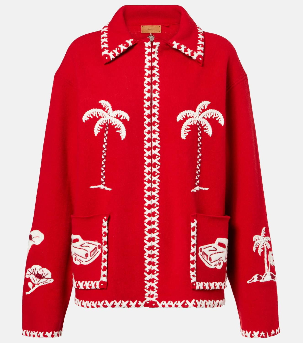 Alanui Remember Me virgin wool jacket