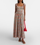 Montce Millie floral cotton maxi skirt