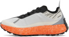 Norda Gray & Orange norda 001 G+ Spike Sneakers