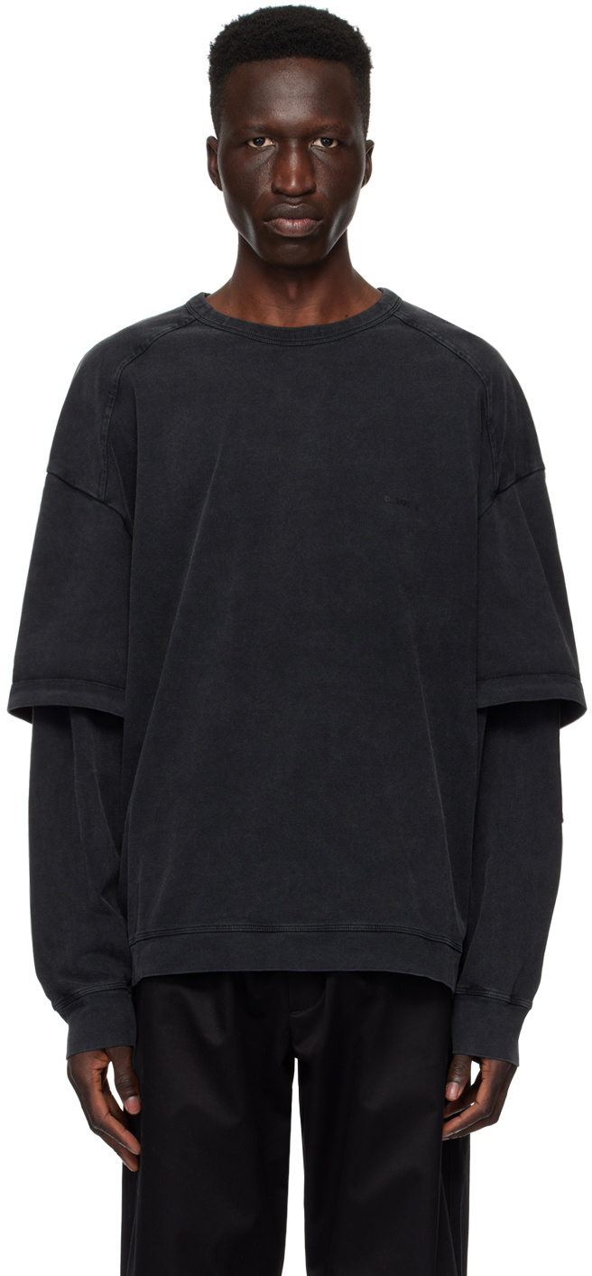 DARKPARK Black Theo Long Sleeve T-Shirt