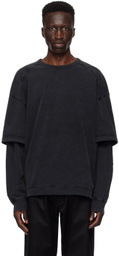 DARKPARK Black Theo Long Sleeve T-Shirt