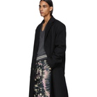 Dries Van Noten Black Rawlins Coat