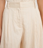 Simkhai Grace striped wide-leg pants