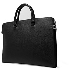 Tod's - Pebble-Grain Leather Briefcase - Men - Black