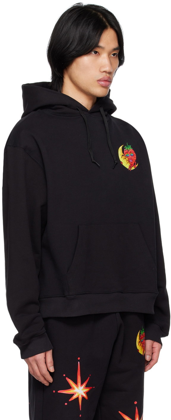 Sky High Farm Workwear Black Firework Hoodie Sky High Farm