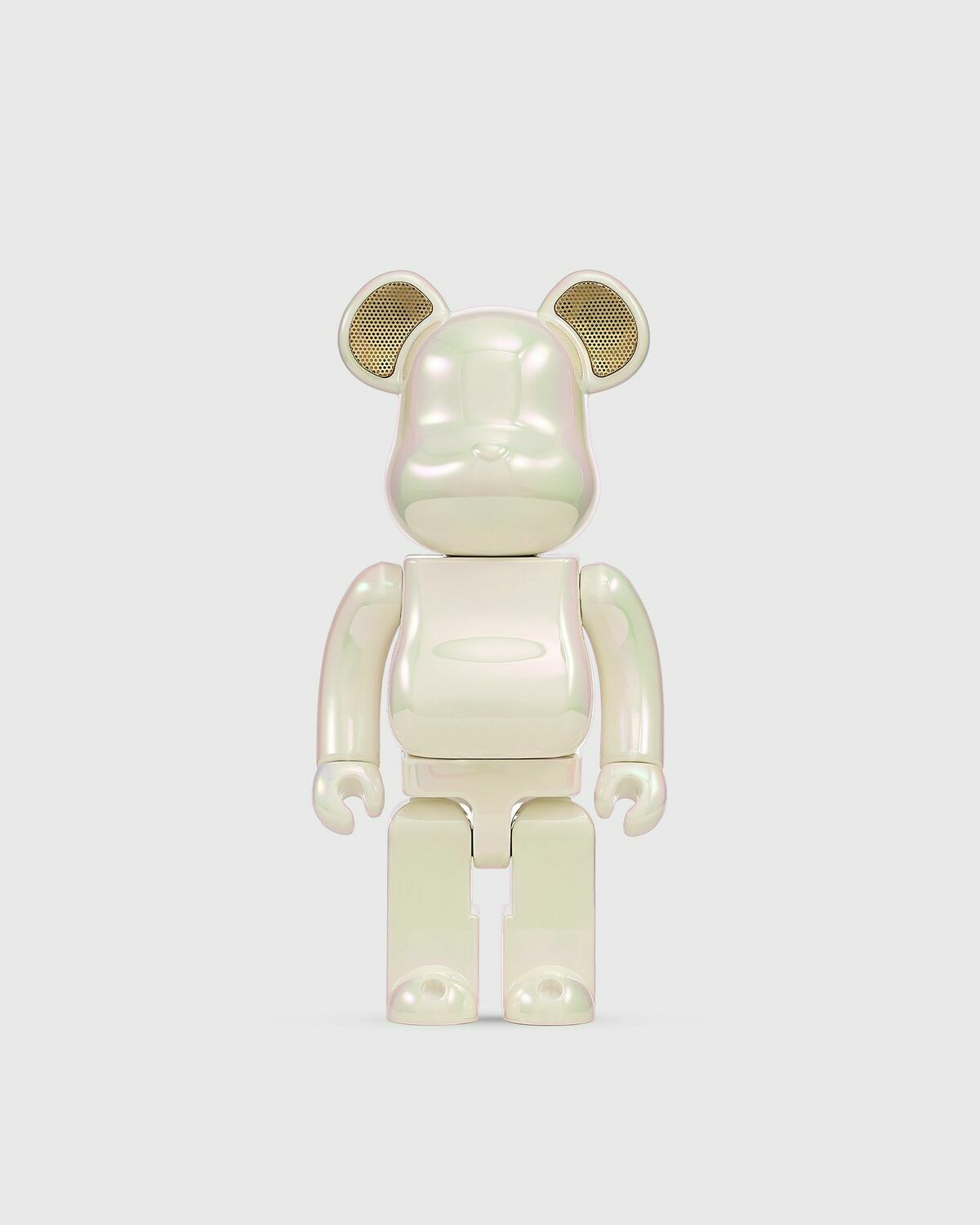 MEDICOM BE@RBRICK AUDIO 400% Portable Bluetooth Speaker Beige Mens Home deco