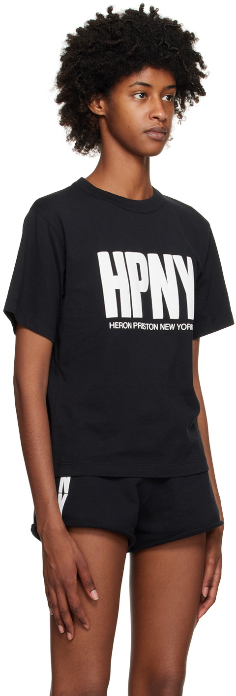 Heron Preston Black 'HPNY' T-Shirt