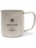 Snow Peak - Logo-Print Stainless Steel Mug