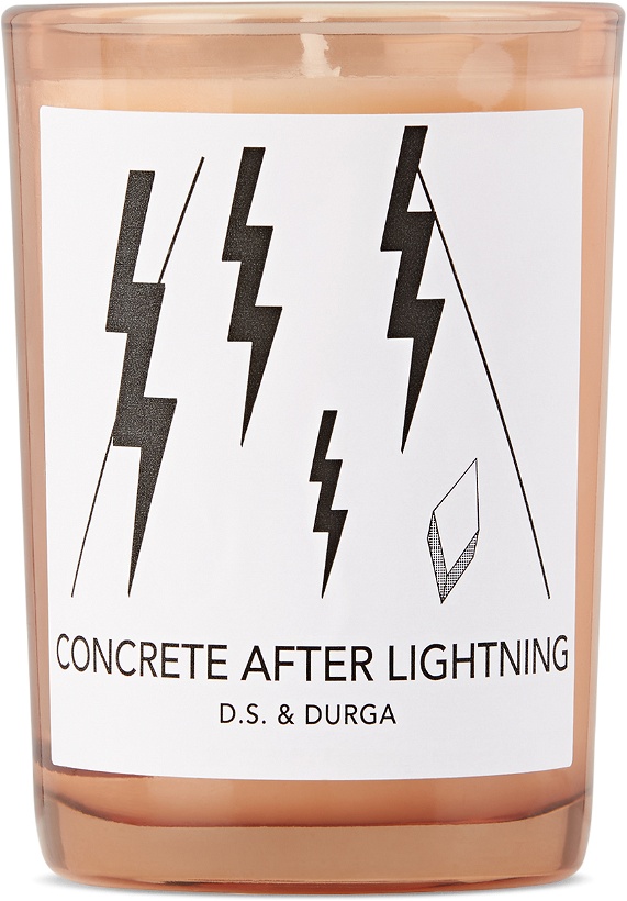 Photo: D.S. & DURGA Concrete After Lightning Candle, 7 oz