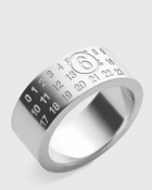 Maison Margiela MM6 RING silver Mens Jewellery