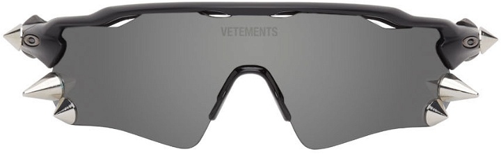 Photo: VETEMENTS Black Oakley Edition Spikes 200 Sunglasses