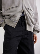 FrizmWORKS - Wide-Leg Cotton-Twill Trousers - Black