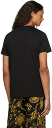 Versace Jeans Couture Black V-Emblem T-Shirt