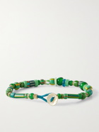 MIKIA - Beaded Bracelet - Green