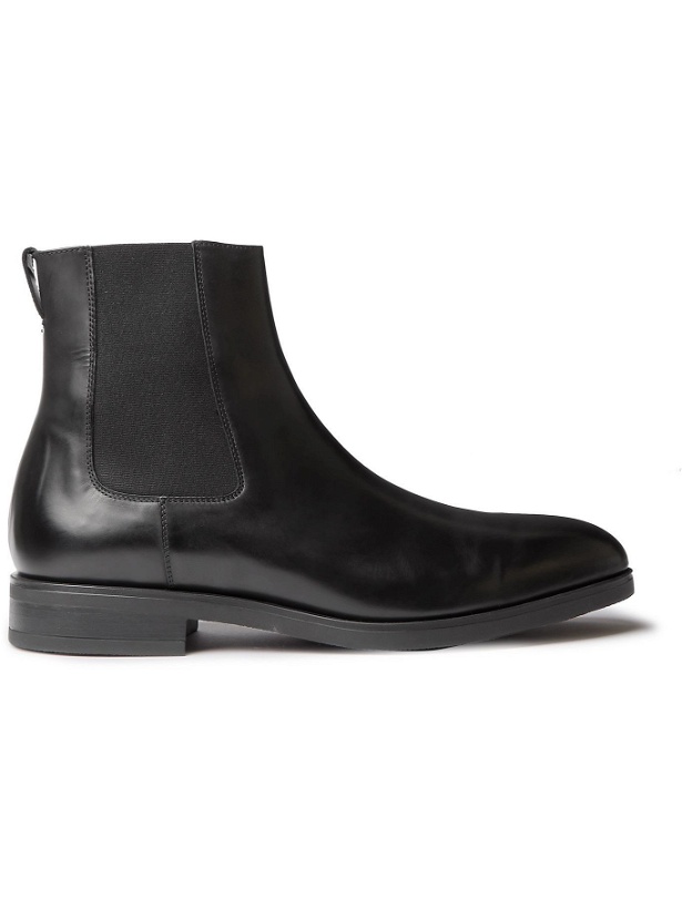 Photo: PAUL SMITH - Canon Leather Chelsea Boots - Black