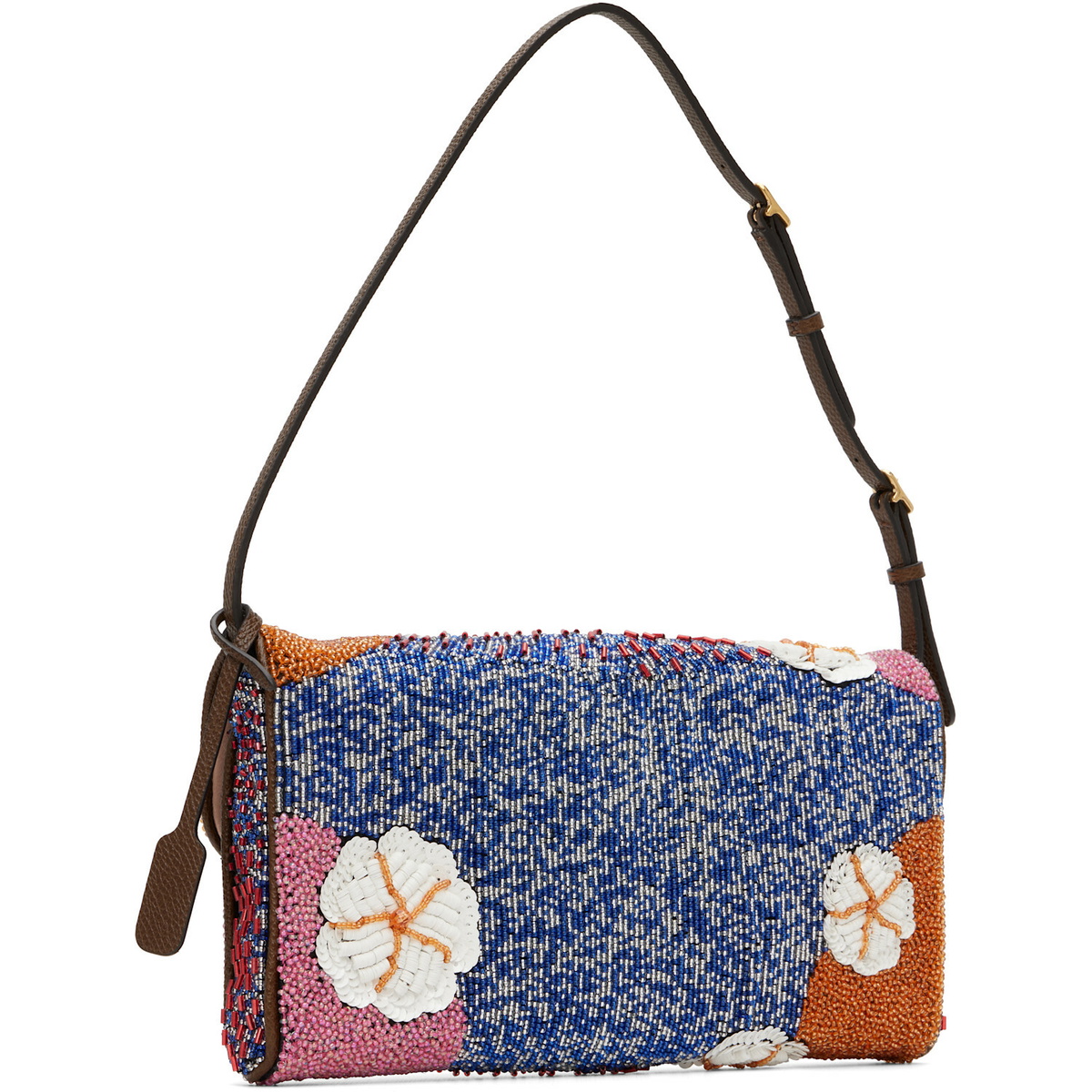 Valentino Garavani Multicolor Devain Small Embroidered Shoulder Bag