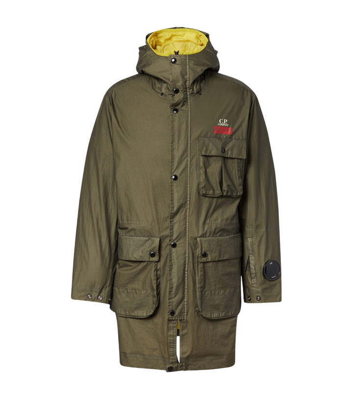 Photo: C.P. Company Mille Goggles down jacket