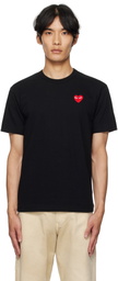 COMME des GARÇONS PLAY Black Heart Patch T-shirt