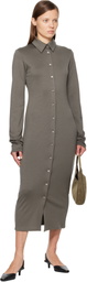 Rier Gray Polar Midi Dress