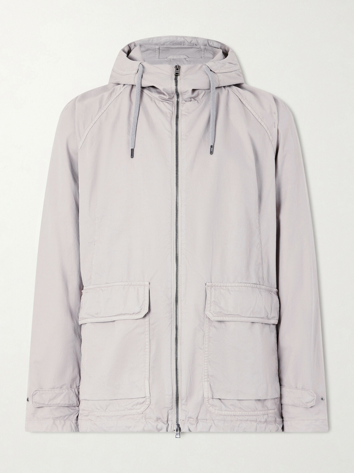 Herno - Cotton-Shell Hooded Jacket - Neutrals