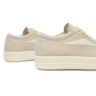 Rick Owens Women's Vintage Sneaks in Pearl/Dirty Milk/Milk
