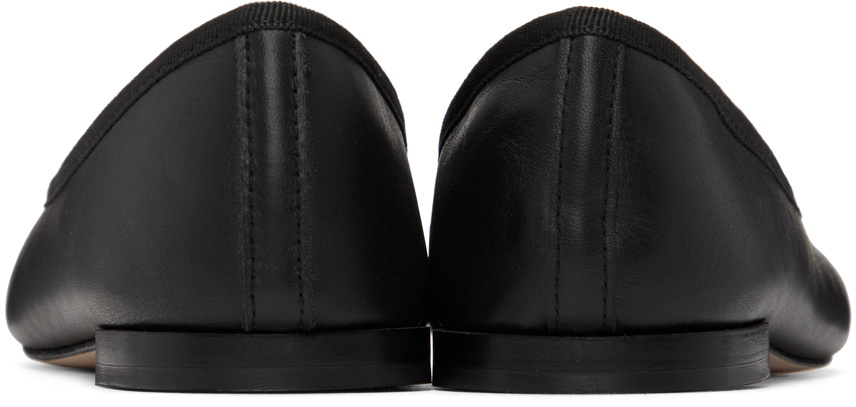 Repetto Black Flora Ballerina Flats