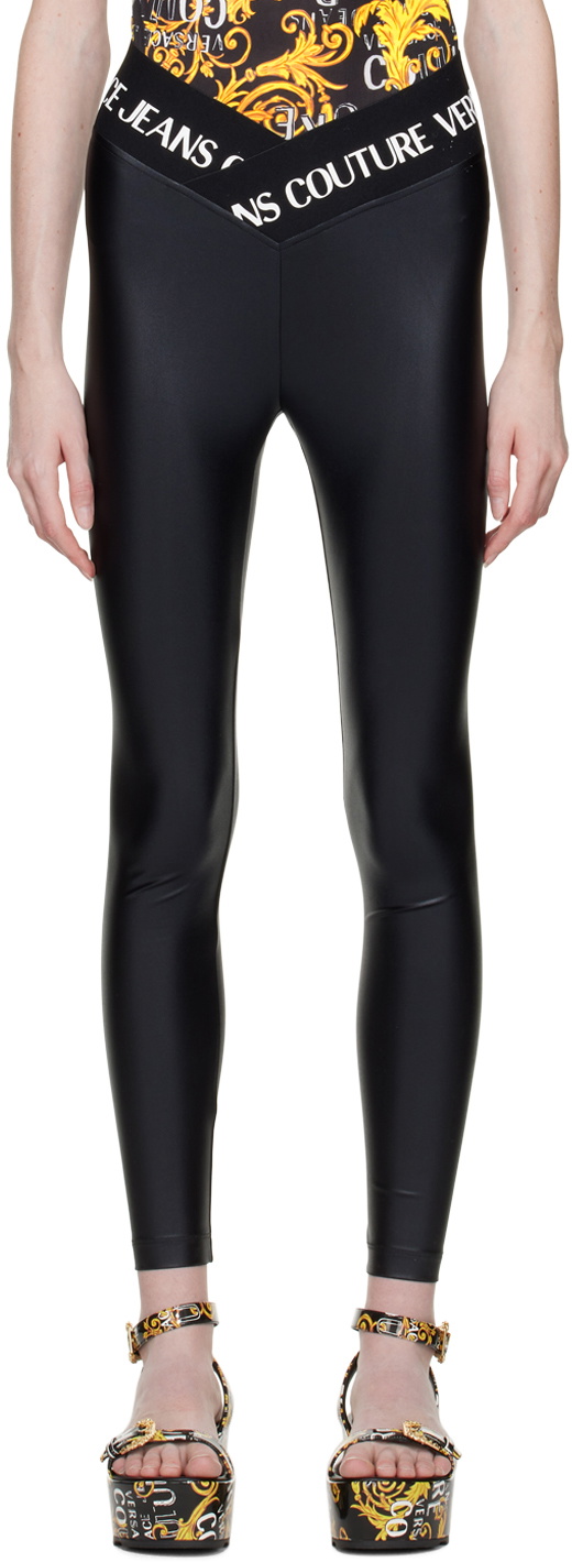 PRINTED LYCRA LEGGINGS for Women - Versace Jeans Couture