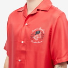 AMIRI Men's Studios Short Sleeve Shirt in Goji Berry