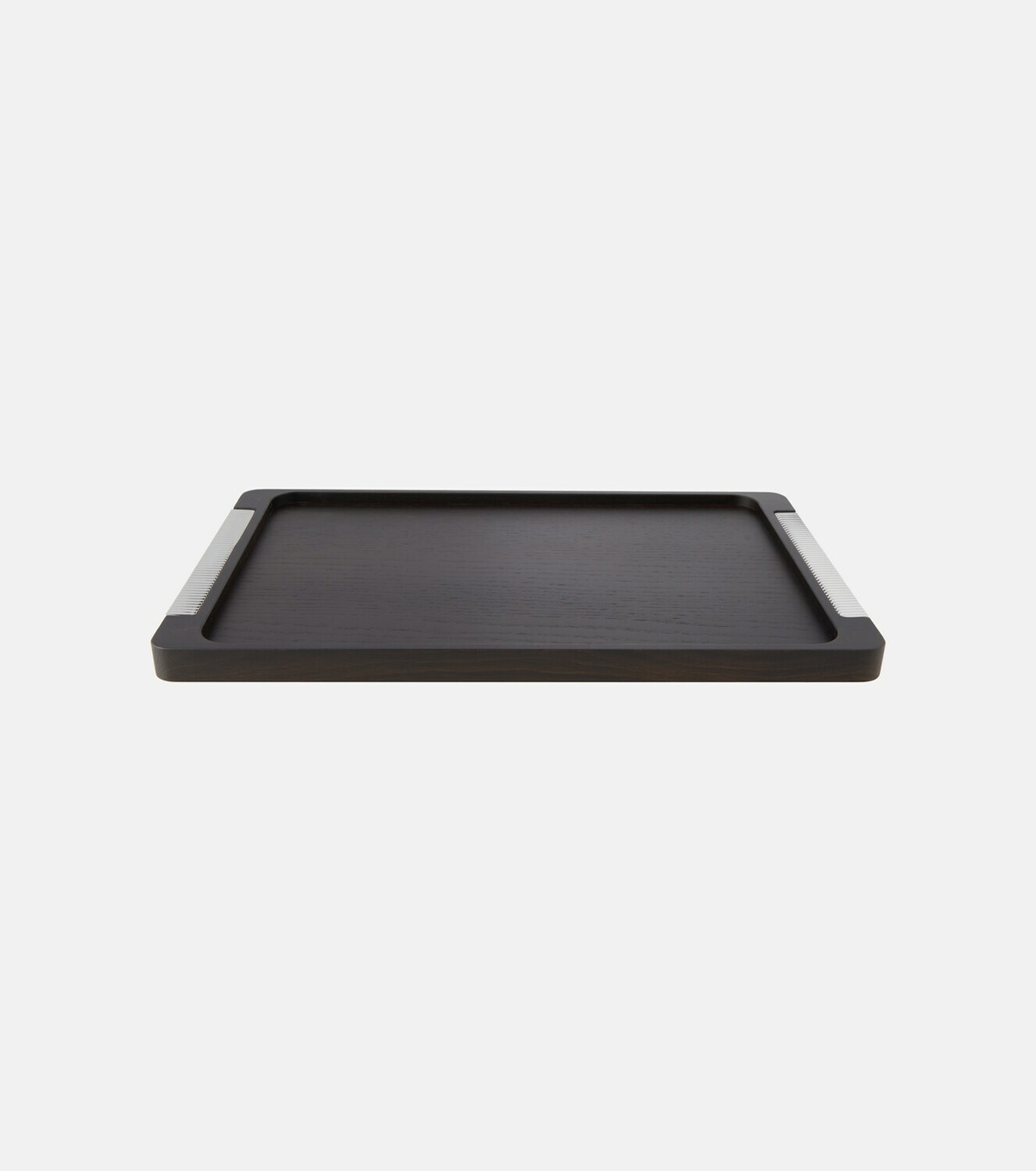 Georg Jensen Bernadotte wooden and stainless steel tray by Sigvard Bernadotte