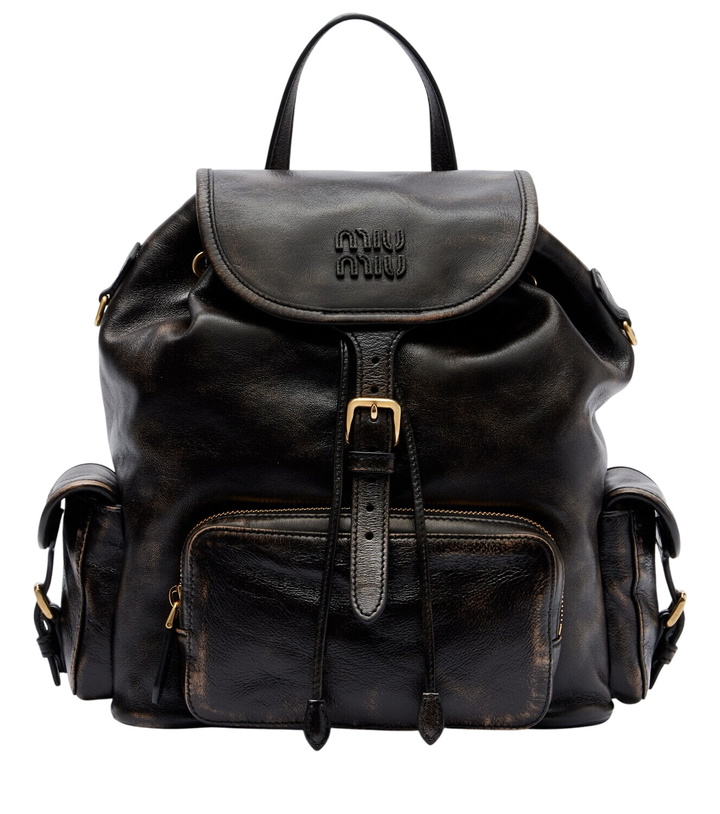 Photo: Miu Miu Leather backpack