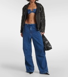 Dion Lee Pocket denim bra top