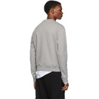 Off-White Grey and Black Logo Slim Sweatshirt
