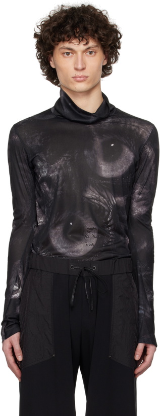 Photo: CARNET-ARCHIVE Black Digital College: Bird Eyes & Human Faces Turtleneck