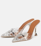 Malone Souliers Joella embellished PVC mules