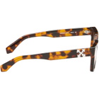 Off-White Brown Style 21 Glasses