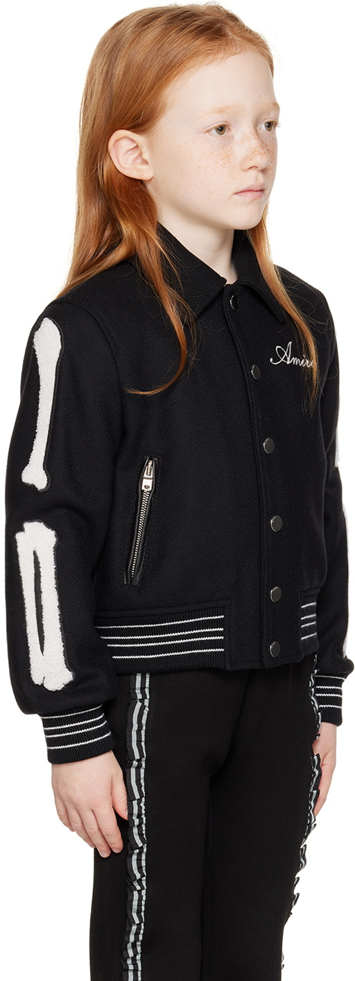 AMIRI Kids Black Bones Jacket