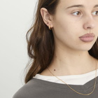 Tom Wood Beck Hoops Earrings in Gold 