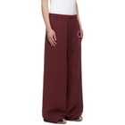 LU'U DAN BRUCE LEE x LỰU ĐẠN Burgundy Gym Sweatpants
