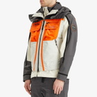 Napapijri Men's Modular Utility Jacket in Beige Dimity