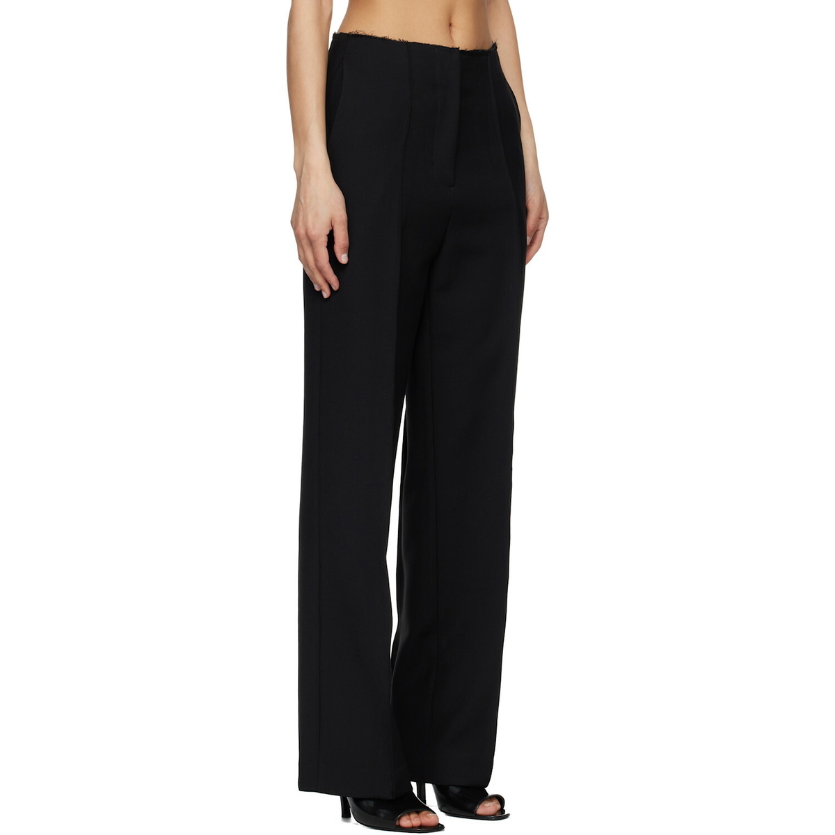 Entire Studios Black Zerobound Trousers