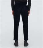 Moncler High-rise corduroy trousers